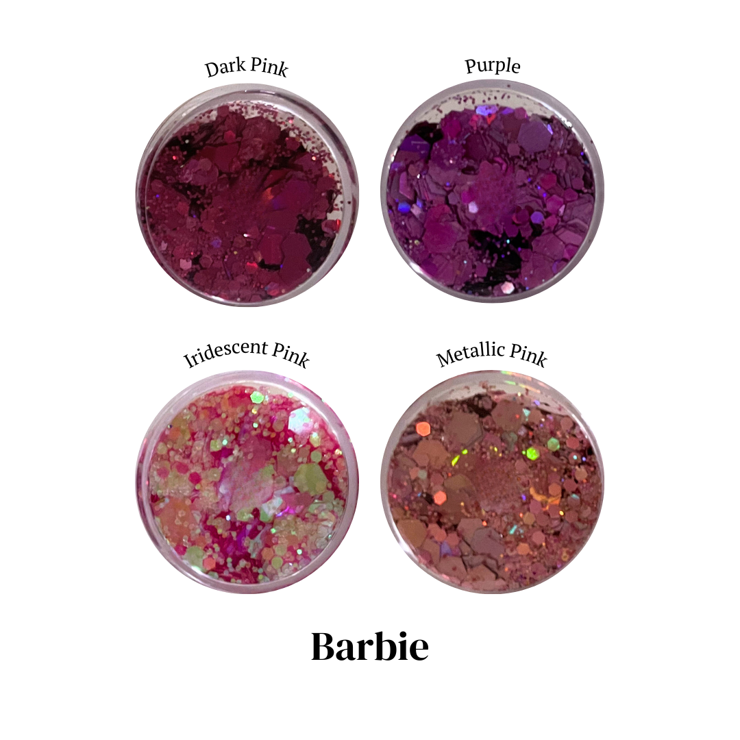 Face, Body & Hair Glitter [Set of 4]