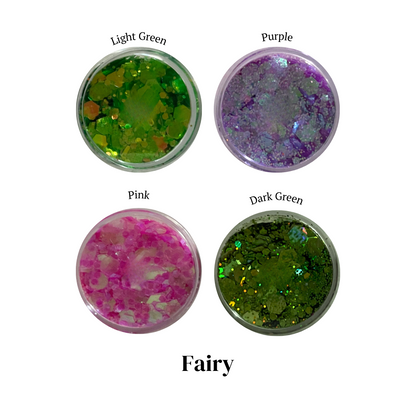 Face, Body & Hair Glitter [Set of 4]