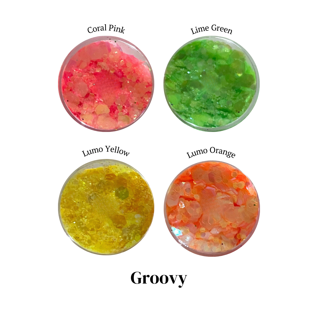 Face, Body & Hair Glitter [Set of 4]